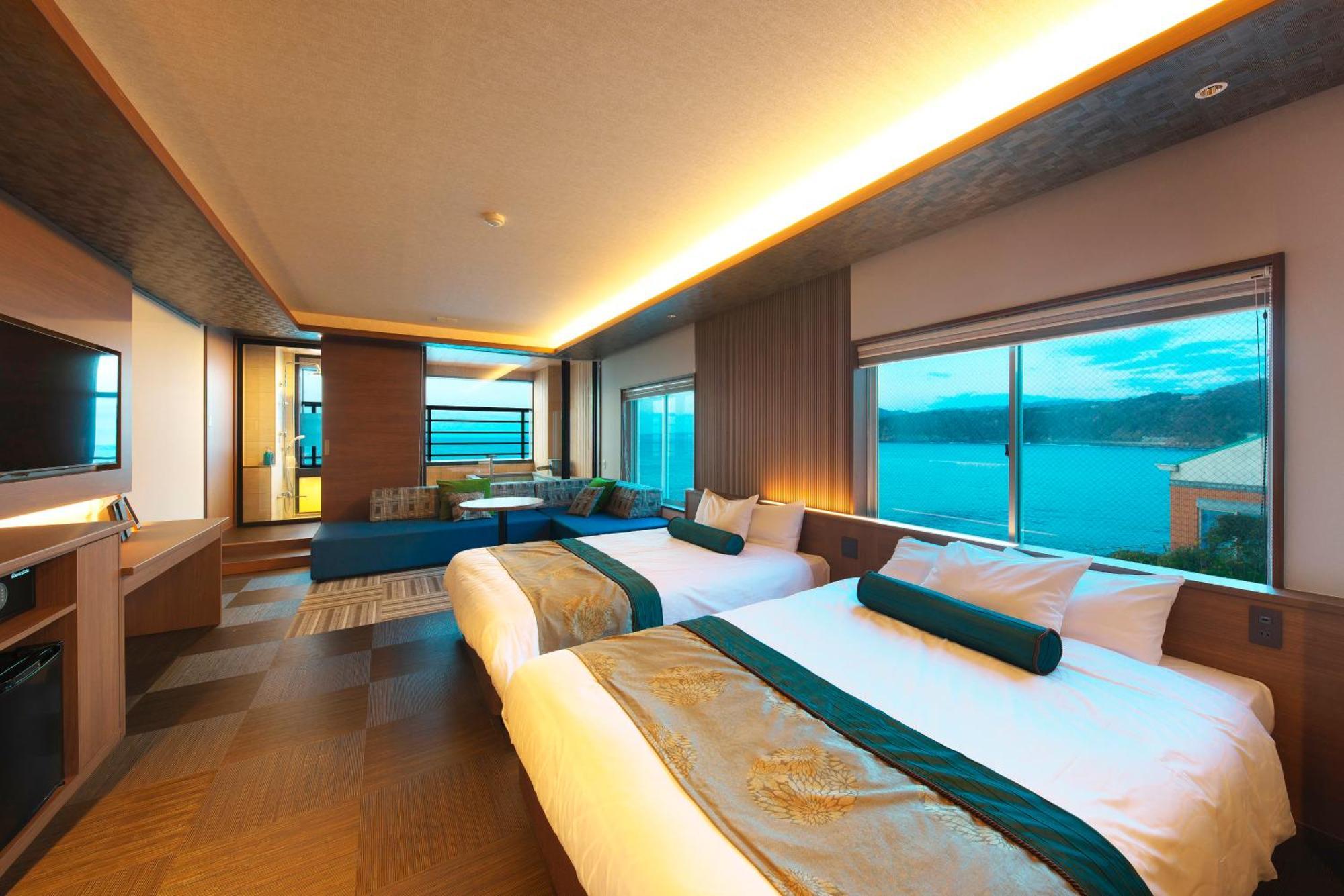 Senoumi Hotel Higashiizu Bagian luar foto