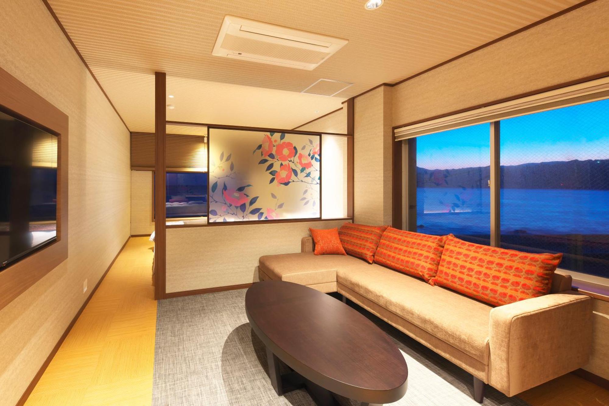 Senoumi Hotel Higashiizu Bagian luar foto