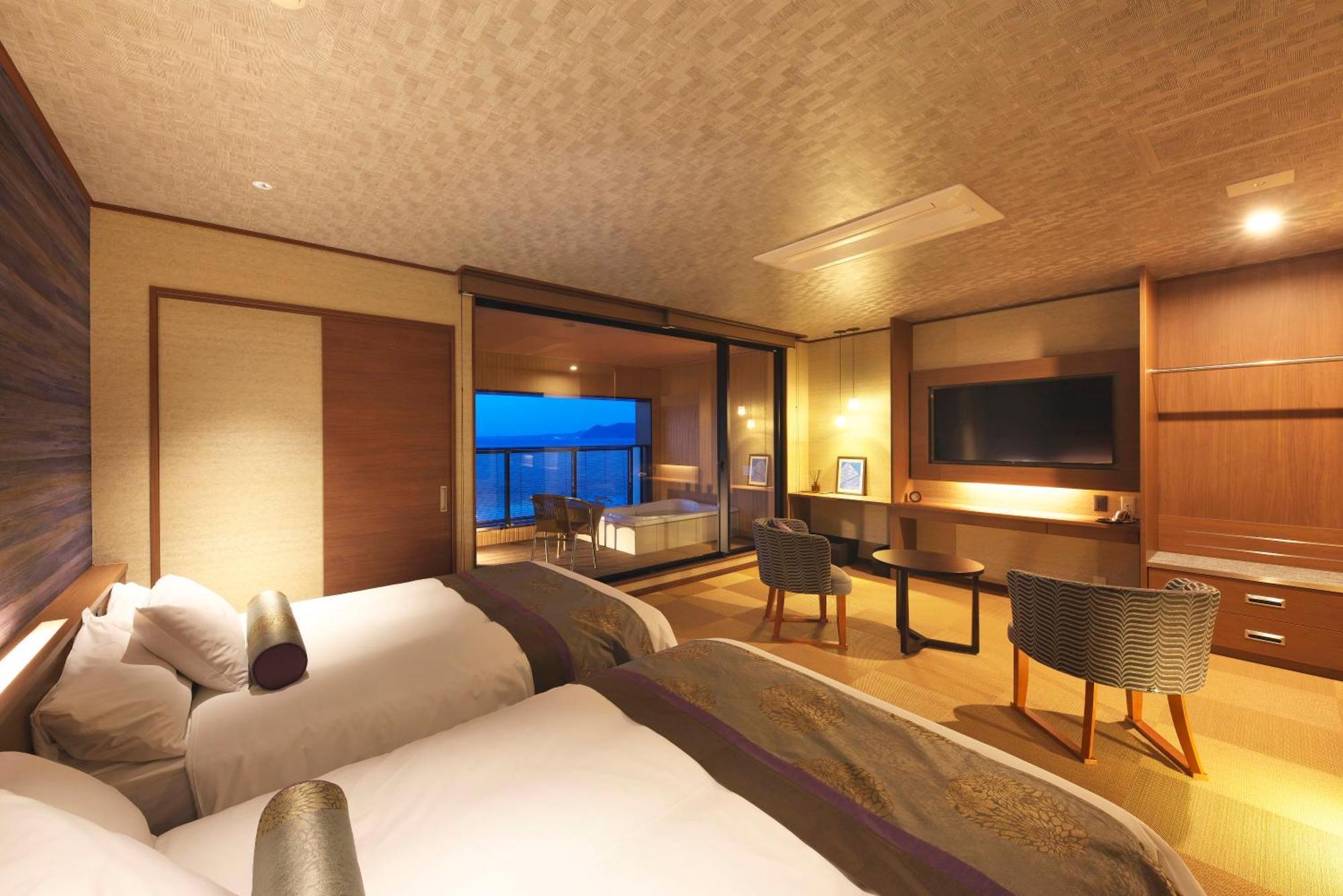 Senoumi Hotel Higashiizu Bagian luar foto